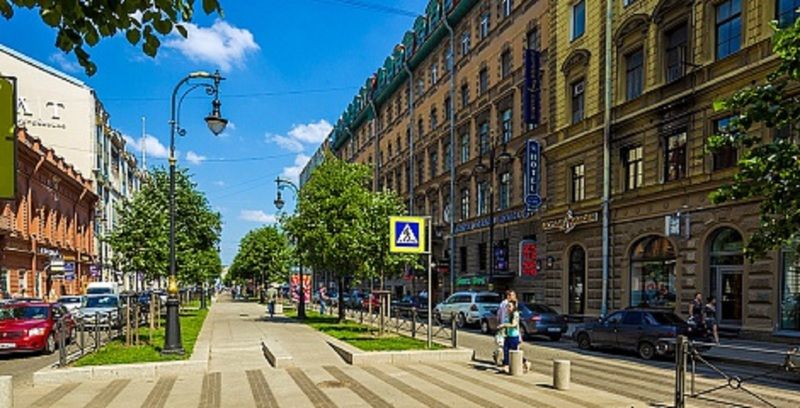 Nevsky Express Lägenhet Sankt Petersburg Exteriör bild